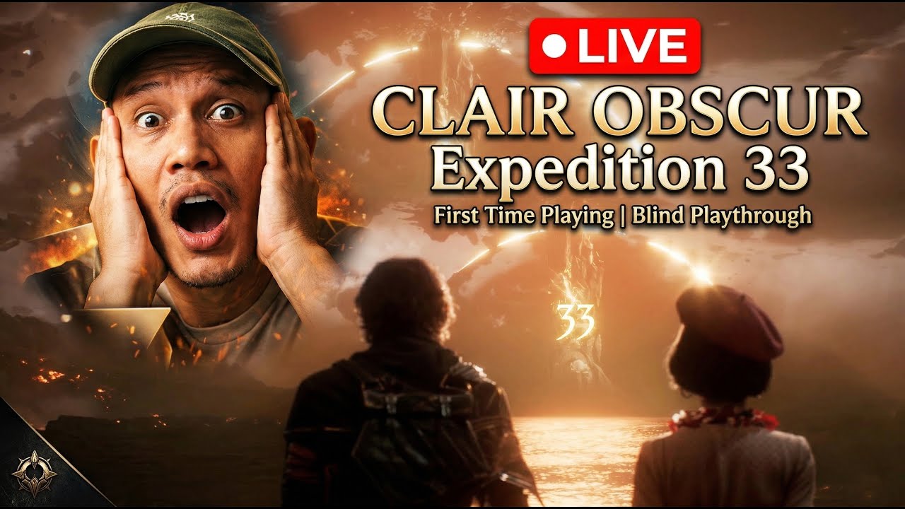 🔴 LIVE – First Time Playing Clair Obscur: Expedition 33 | Blind Playthrough
