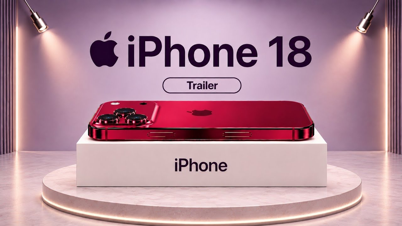 iPhone 18 Pro Trailer Official First Look Launch