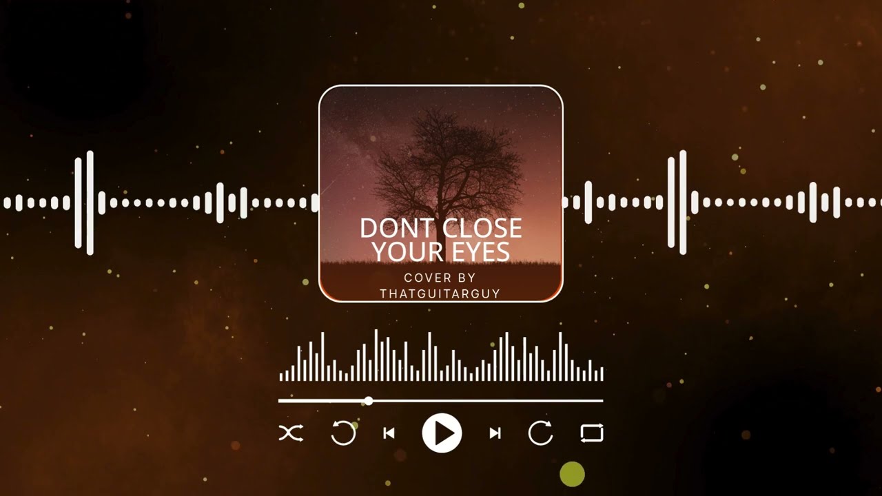 Dont Close Your Eyes - Cover | Keith Whitley