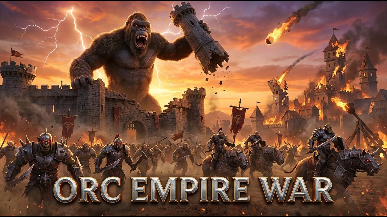 King Kong vs Orc Empire: The Ultimate Fantasy Showdown!