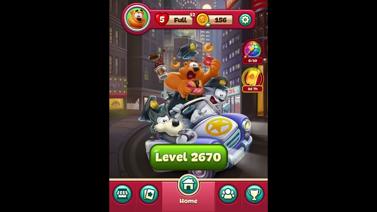 Toon blast | levels 2670 - 2675