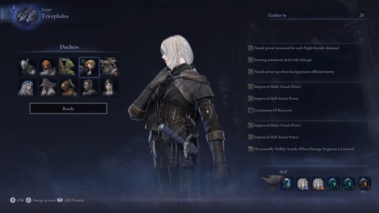 Nightreign Deep 3 Everdark Gladius