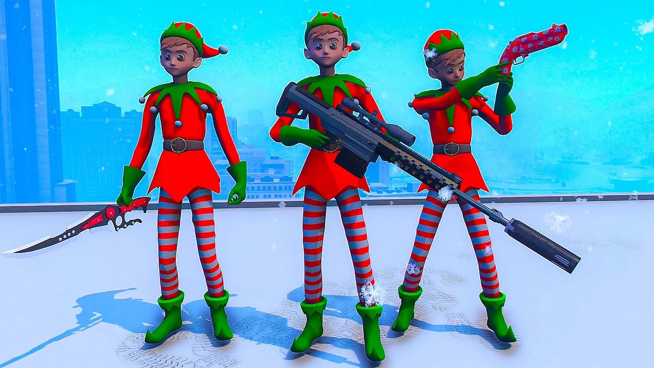 Tiny Elf Gang Annoys Cops | GTA 5 RP