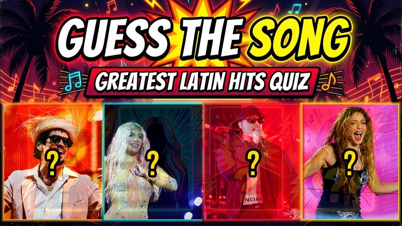Guess The Best Best Latin Songs | Spanish Mix 2023-2026 | Ultimate Music Quiz