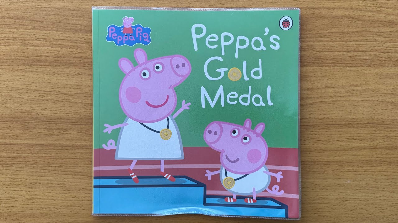 Peppa’s Gold Medal🏅A Read Aloud Peppa Pig Book for Children and Toddlers
