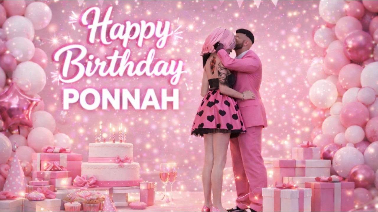 HAPPY BIRTHDAY PONNAH | RAASHA MALIK | TGA MADDY