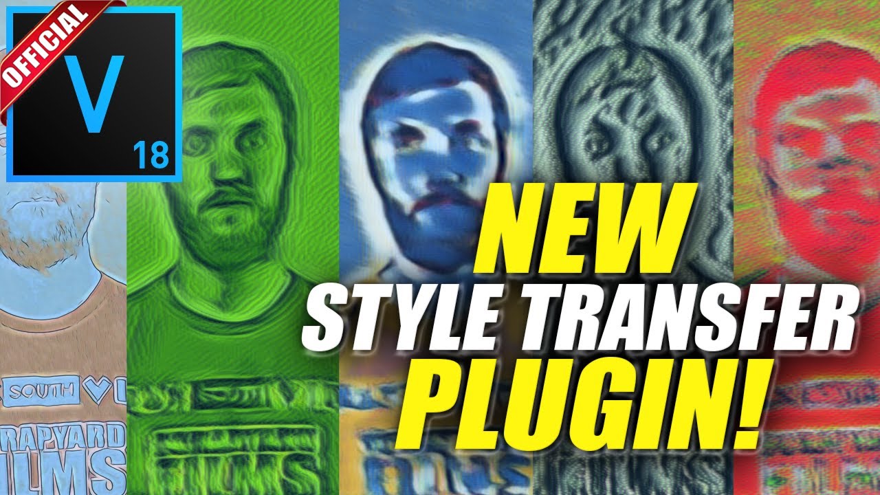 NEW Style Transfer Plugin in VEGAS Pro 18 👨‍🏫 VEGAS Tutorial #119