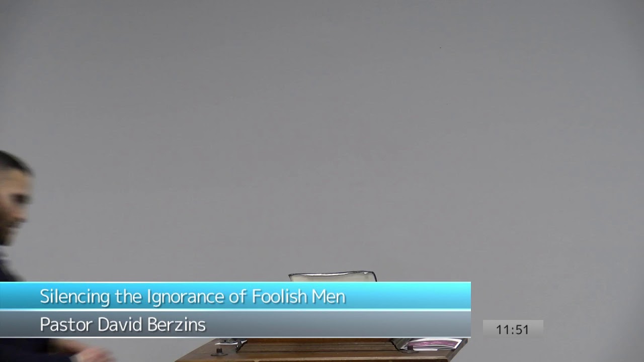 Silencing the Ignorance of Foolish Men