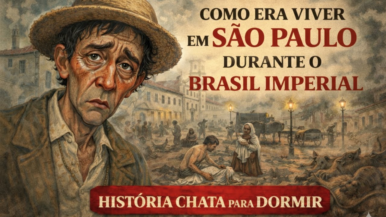 COMO ERA VIVER EM SÃO PAULO NO BRASIL IMPERIAL | História Chata Para Dormir