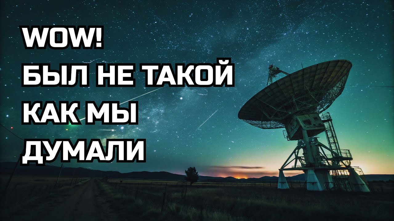 Мы полностью ошибались насчёт сигнала “Wow!” — он оказался ЕЩЁ страннее…