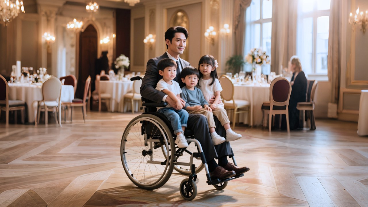 【Multi SUB】大家都嘲笑輪椅霸總無生育能力，怎料三個萌娃上門認親，震驚所有人！💗#愛情#萌寶#好劇推薦