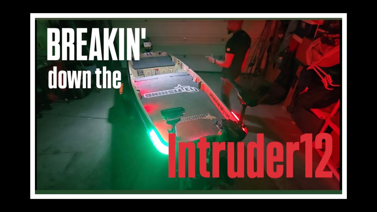 A detailed OVERVIEW of the Pelican Intruder12 (converted mini Bass Boat).
