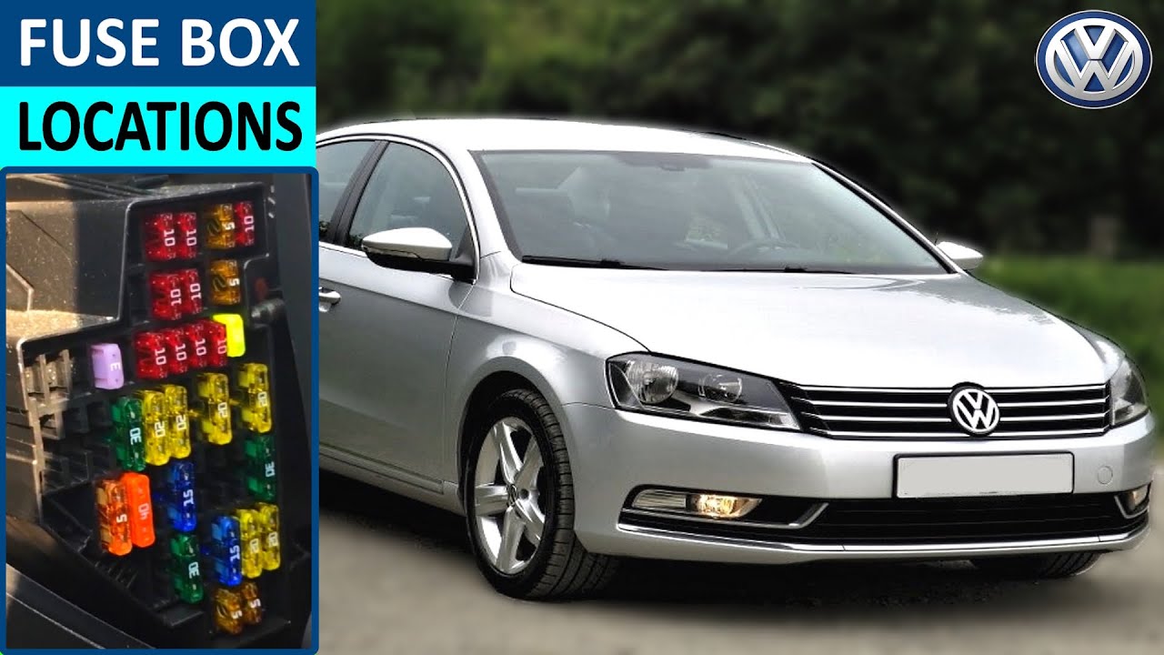 VW Passat Fuse Box Location и как проверить предохранители