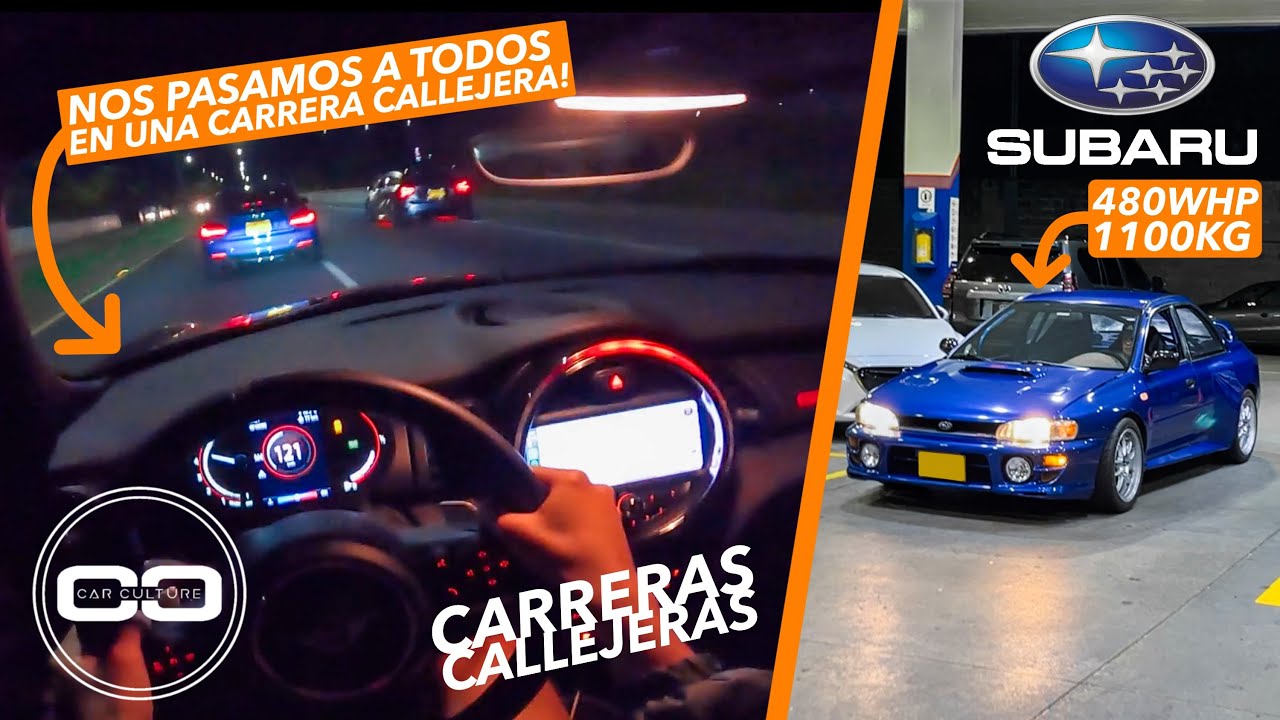 ASI ES UN SUBARU DE 500HP | LLEVANDO EL MINI GP AL LIMITE CON MICHELIN CUP 2 | CARRERAS CALLEJERAS