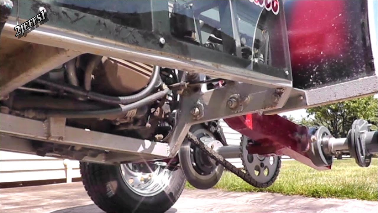 Homemade Go Kart Brakes & Suspension Setup
