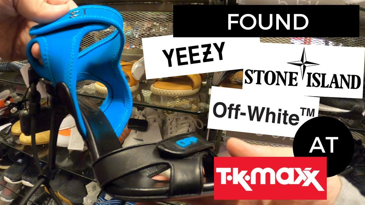 WE FOUND YEEZY, STONE ISLAND AND OFF WHITE AT TK MAXX | LUXURY SHOPPING | RETAIL ARBITRAGE UK