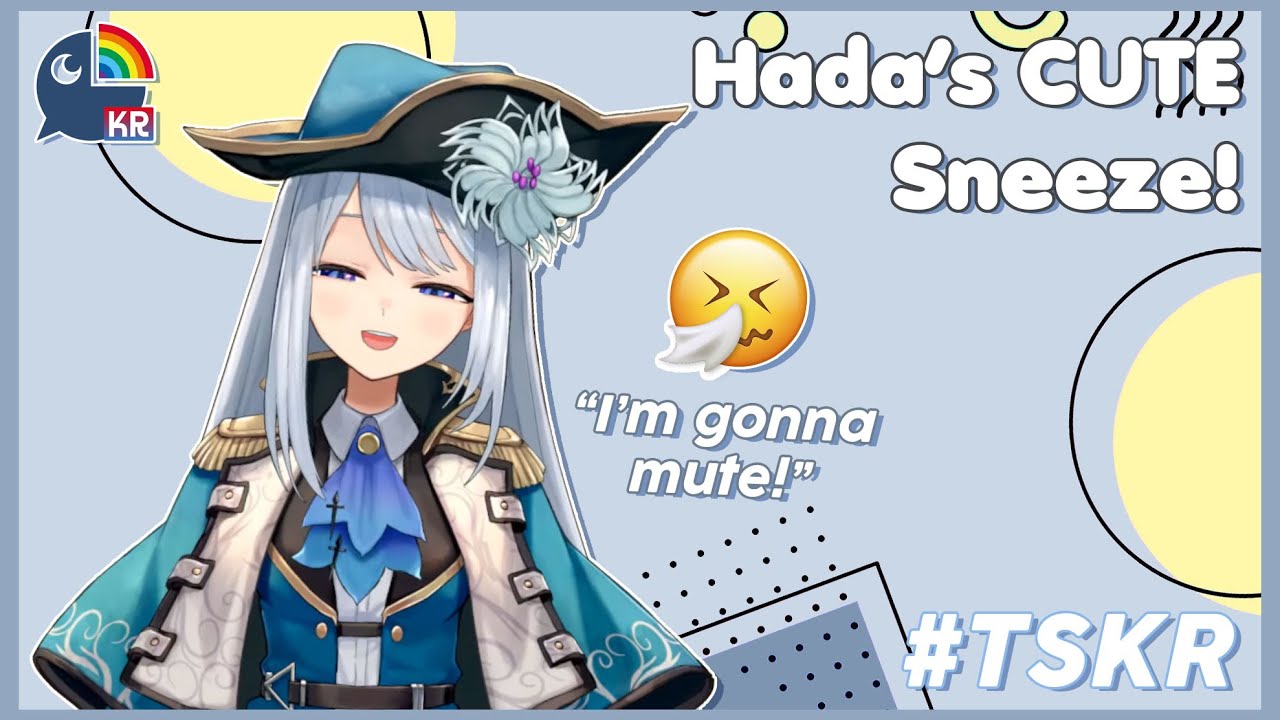 Hada's Cute Sneeze: A Compilation | NIJISANJI KR