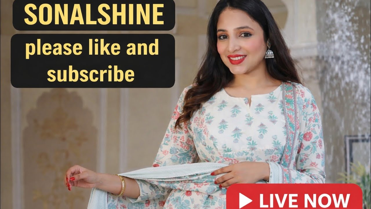sonal shine is live