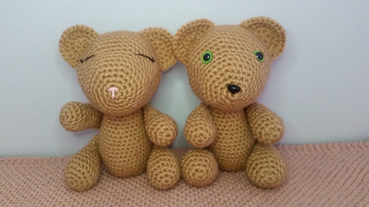 Tuto ourson amigurumi