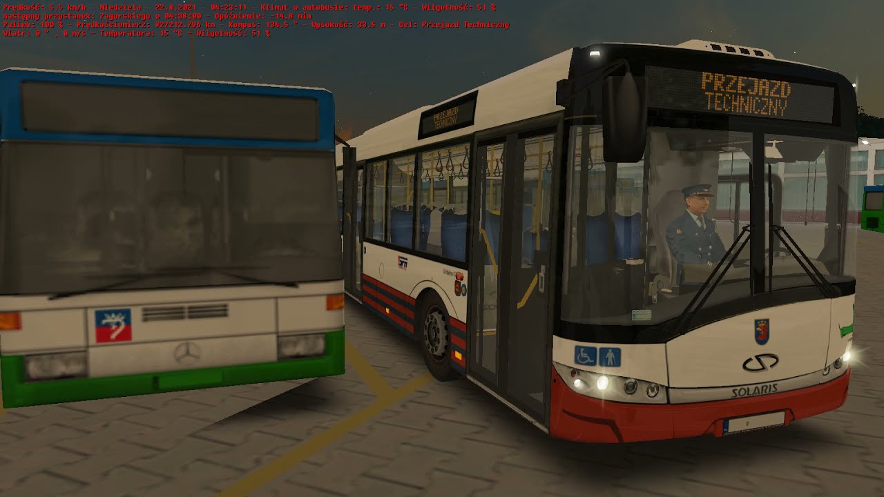 Solaris Urbino 12 III | Linia : 63 Mapa : Fikcyjny Szczecin