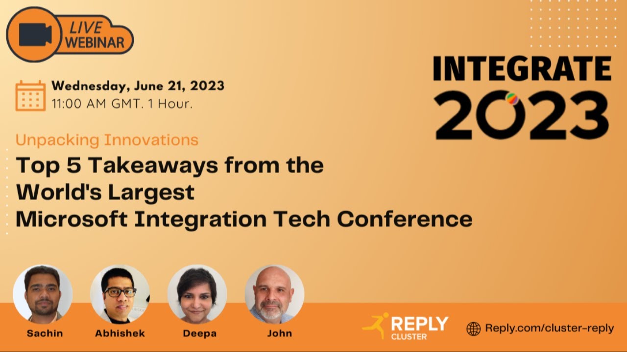 Top 5 Takeaways from the  World's Largest  Microsoft Integration Tech Conference