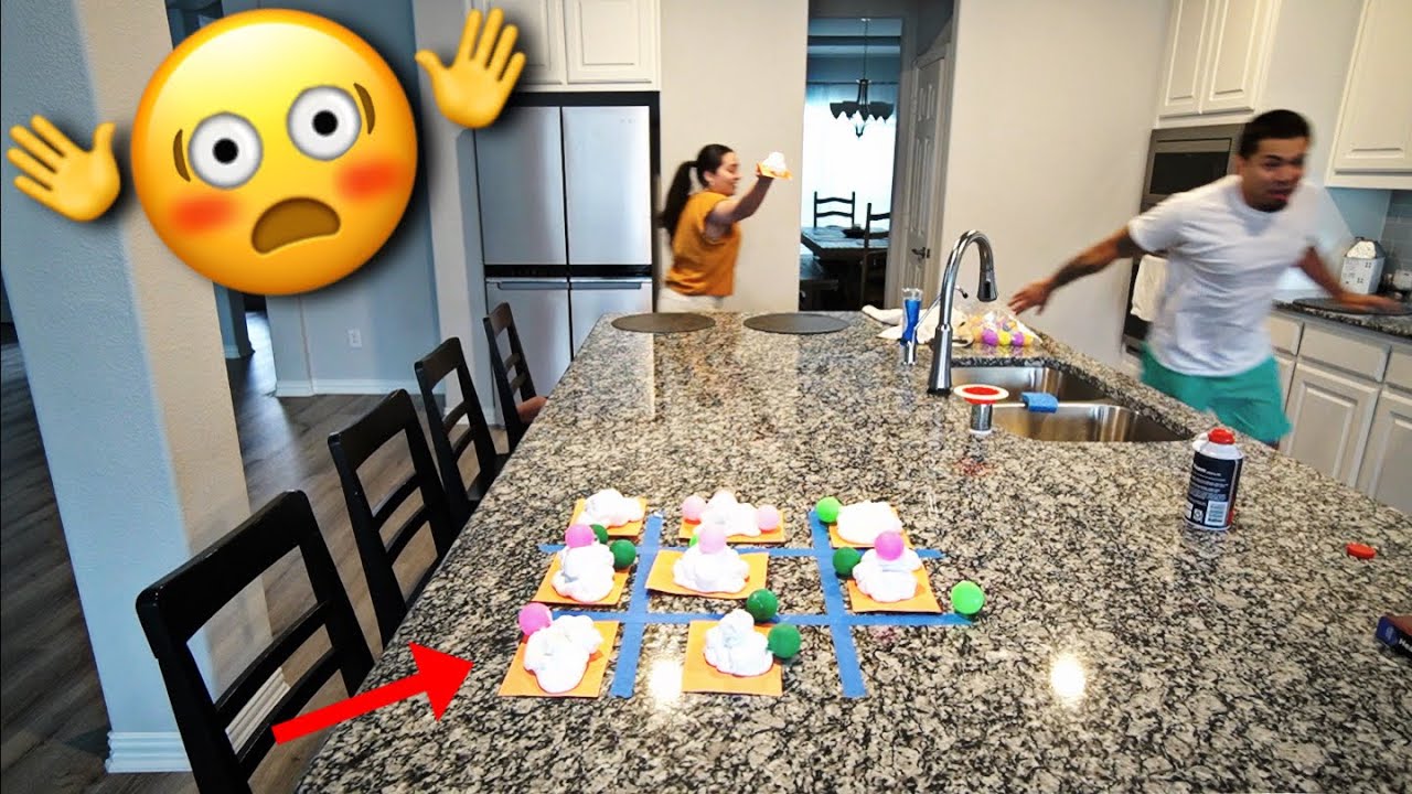 CRAZY game of TIC TAC TOE gets HEATED!! 😱