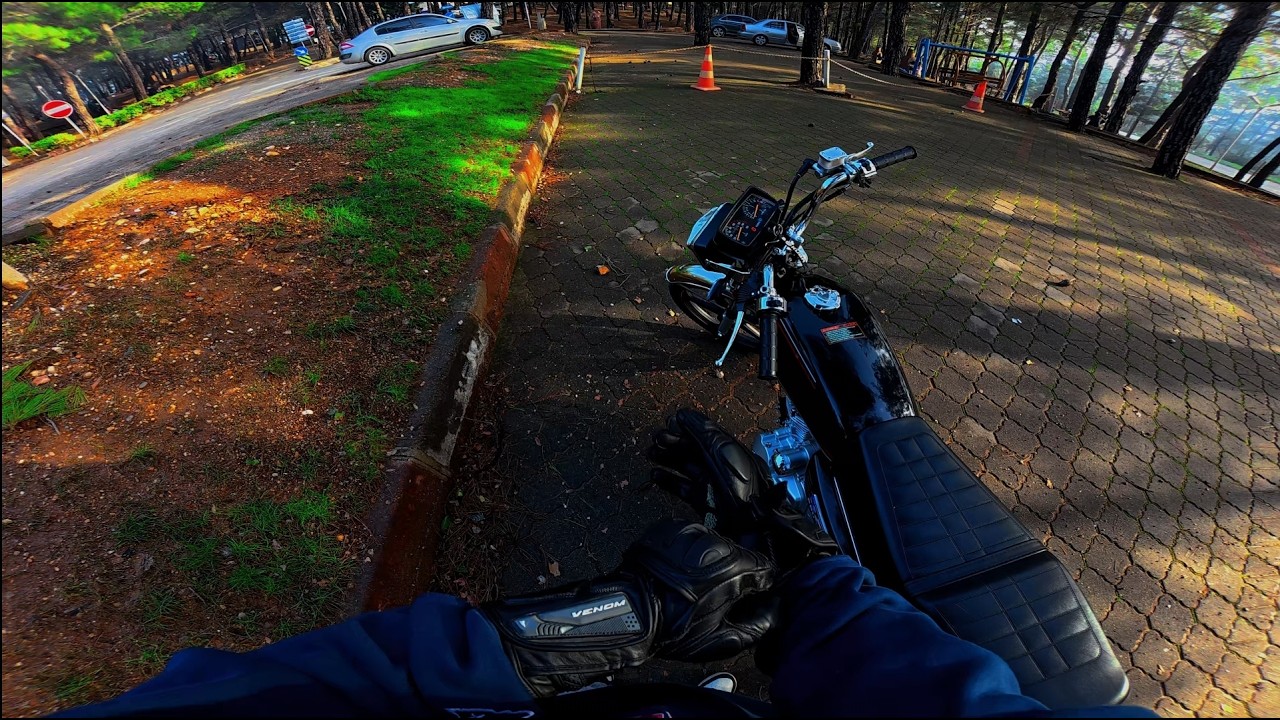 POV | Ride around the city [4K] CG125