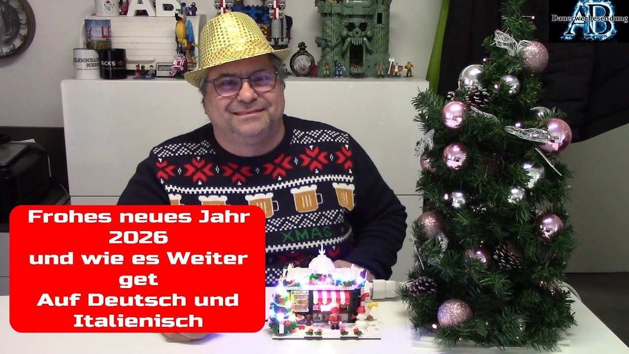 Ein Frohes neues Jahr 2026 und wie es mit dem Kanal weiter geht | Deutsch & Italano