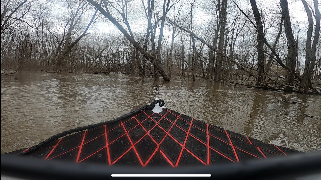 Grand Rapids river mini jet boat (FLOOD)
