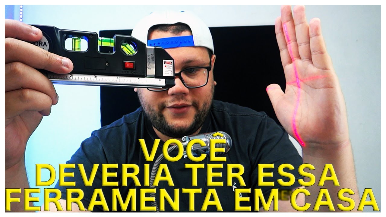 Laser Levelpro3 com 3 Nível - A ferramenta que todo mundo deve ter em casa!