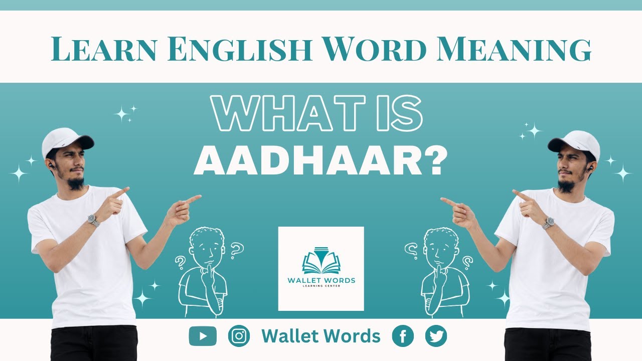 What is Aadhaar? | Aadhaar | Aadhaar Means | Aadhaar Meaning In English | English Word Meaning