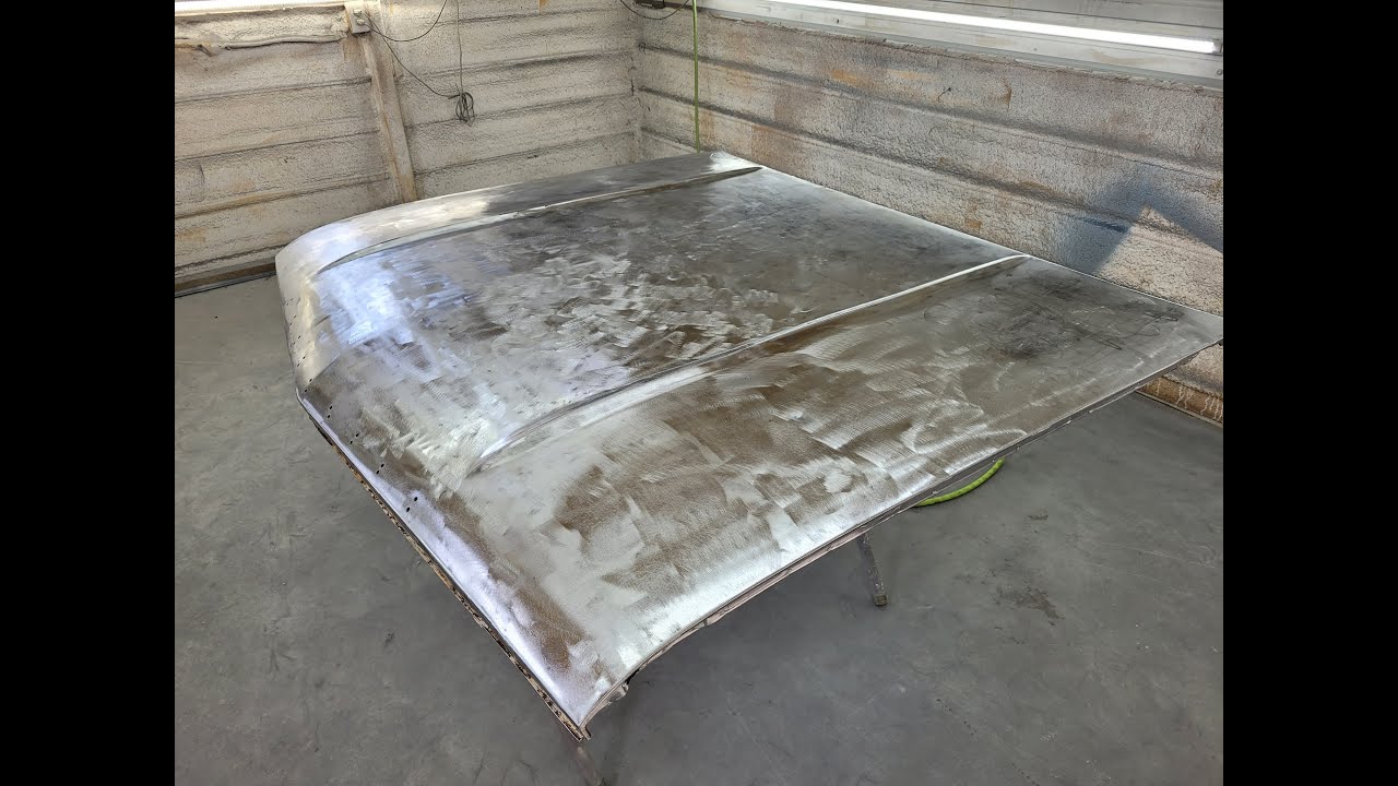 RESTORING A CLASSIC CAR HOOD! | PART 1 | 1960 CHEVROLET IMPALA | LOWRIDER | DIY | EPOXY