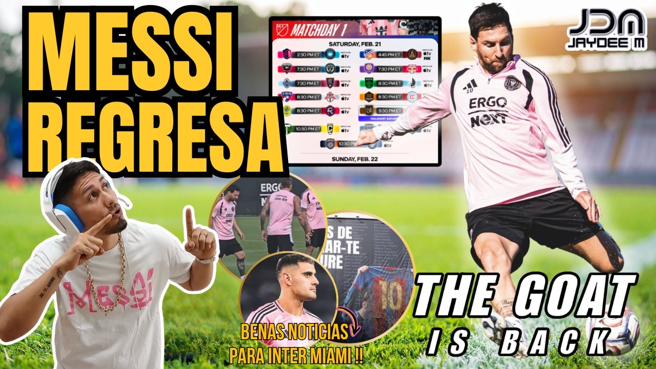 MESSI REGRESA!!! 🔥😱 Barça lo quiere y BOMBA en CONCACAF vs LAFC (al final te cuento quién habló)