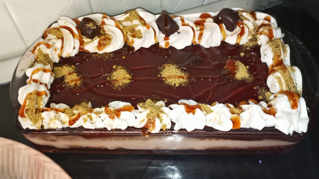 كيكه بارده اسهل طريقه ومكوناته موجوده كل بيت