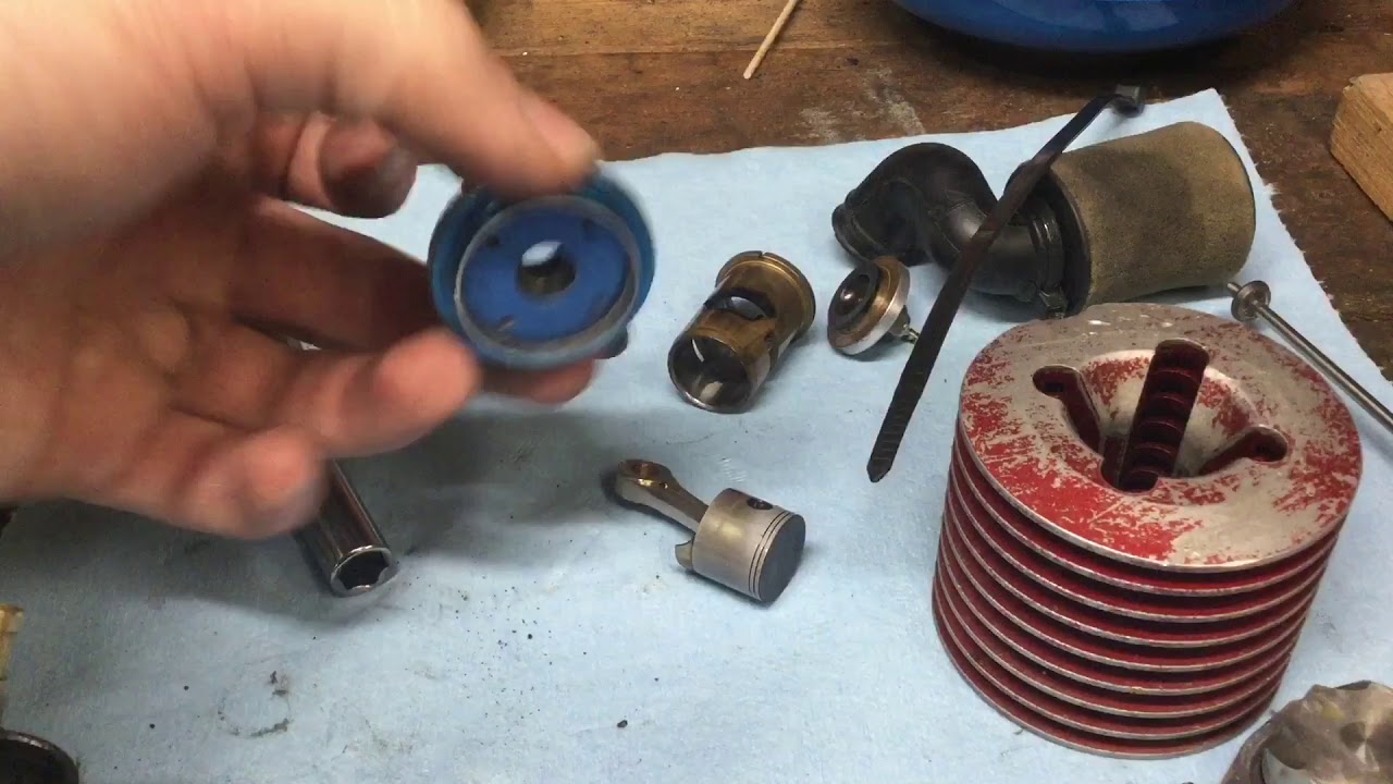 Dynamite .21 rtr nitro engine inspection 6 gallons later