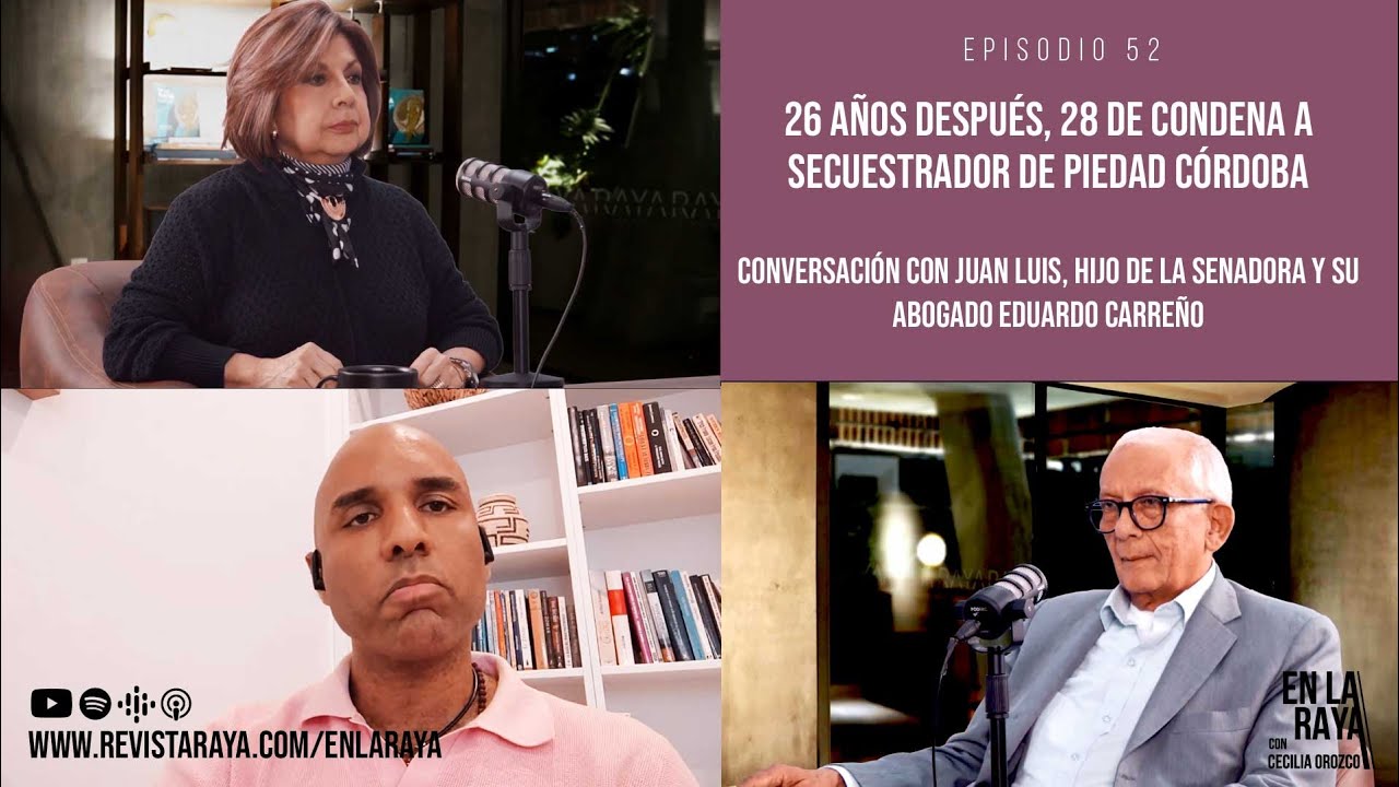 26 años después, 28 de condena a secuestrador de Piedad Córdoba