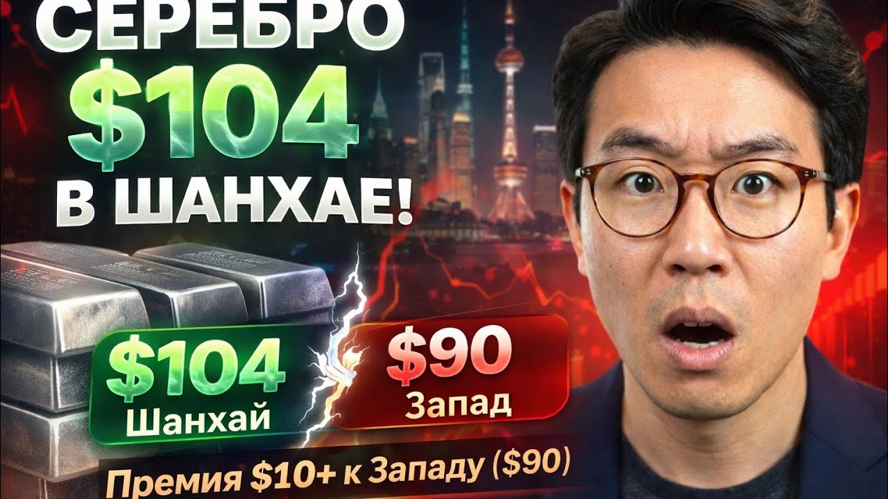 ШАНХАЙ $104 Серебряный Закрыть 10+ Премиум За Запад $90〗 GSR Катастрофы ниже 50 DMA! 