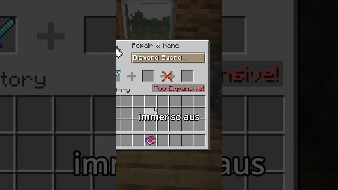 So VERZAUBERT ihr richtig in Minecraft! #minecraft #minecraftshorts #maggus