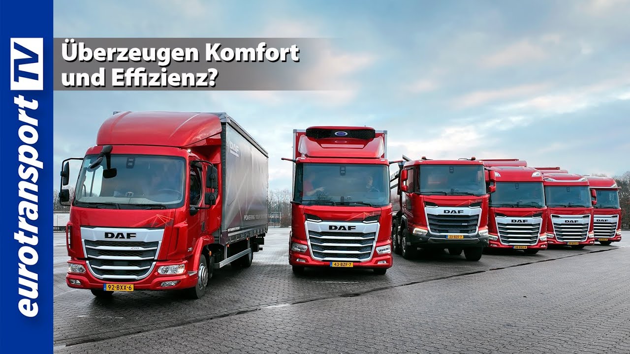 DAF Lkw neue Generation 2025  - Mehr Komfort, mehr Effizienz, mehr Sicherheit!