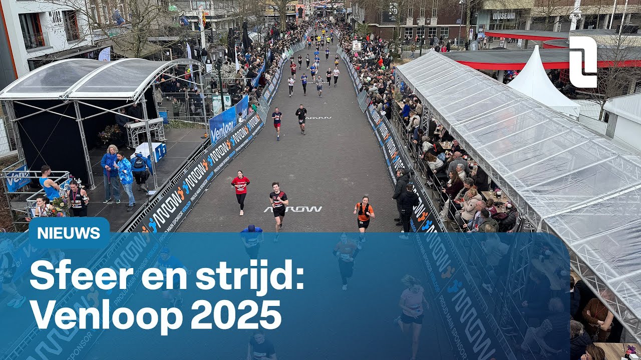 In beeld: sfeer en strijd in de Venloop 2025 | L1 Nieuws