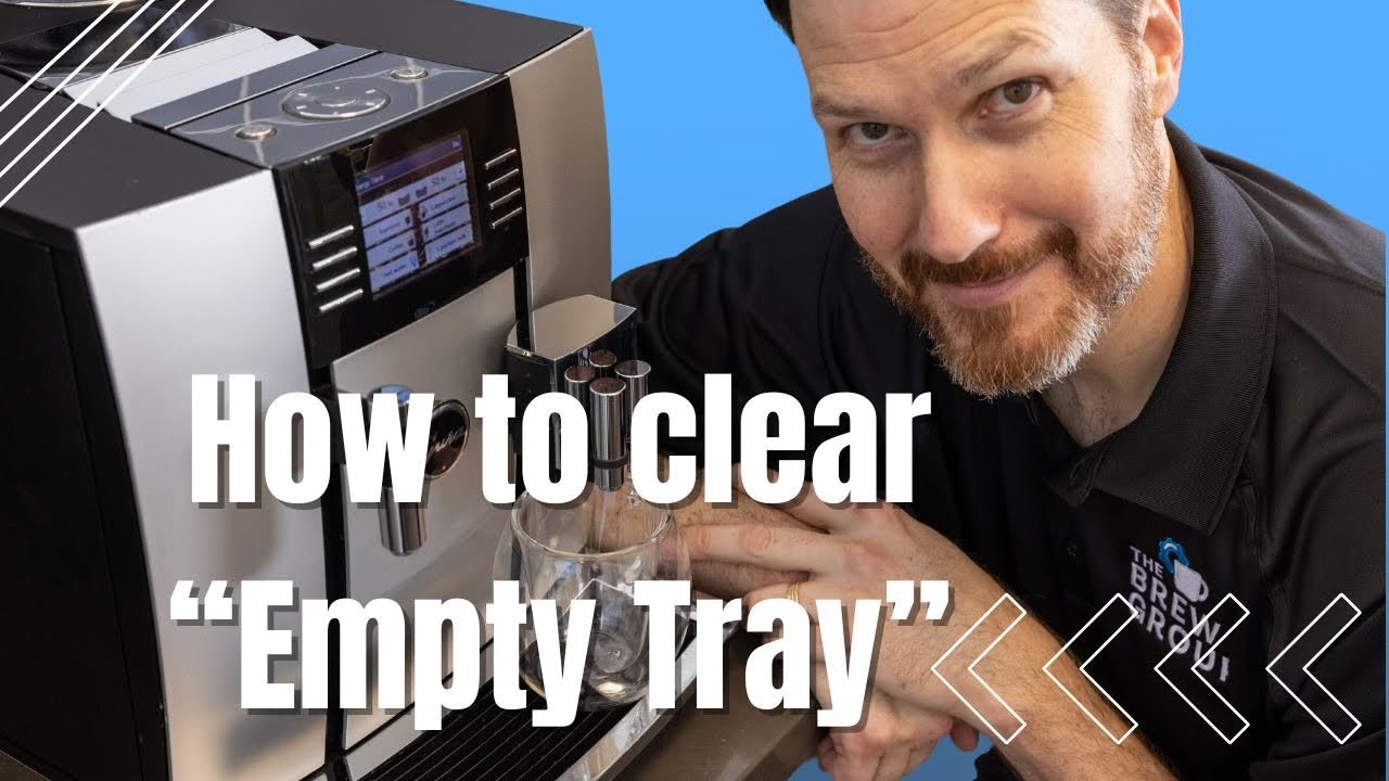 DIY Jura Empty Tray Message or Tray Missing Error