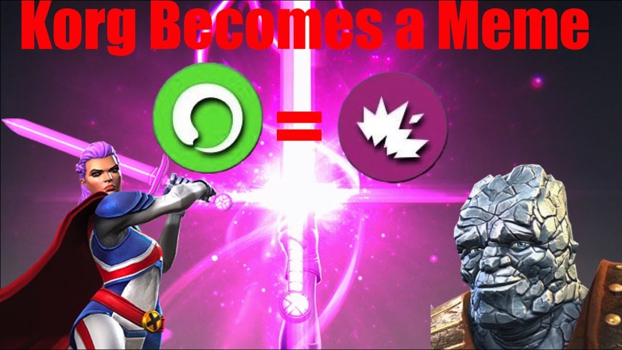 Captain Britain Best Korg Counter??? | MCoC