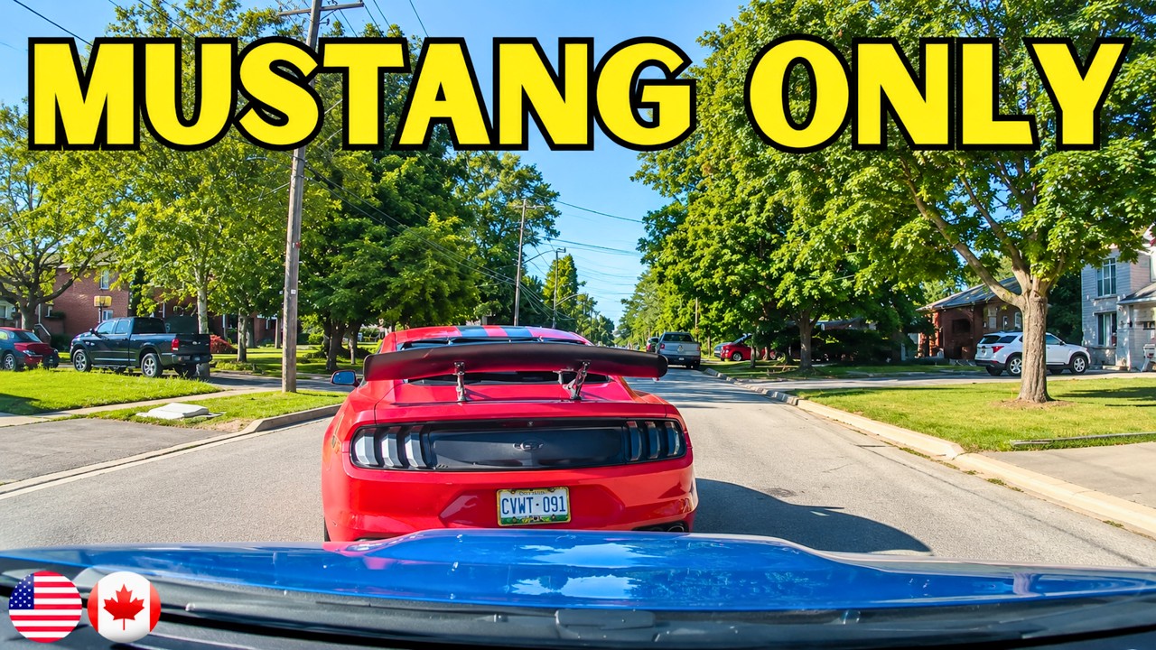 Idiot Mustang Driver Doing Mustang Things