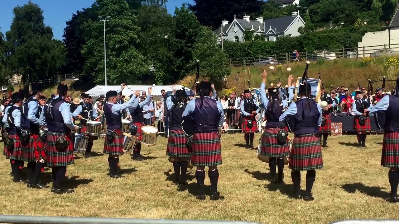 Field Marshal Montgomery Pipe Band - All Ireland Champions 2018 - New Medley