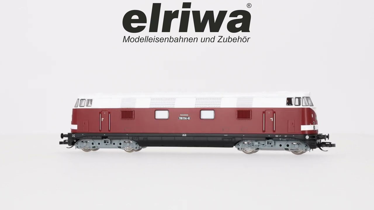 Piko 47286 - Diesellok BR 118 Sparlackierung, DR, Ep.IV • Spur TT • 1:120