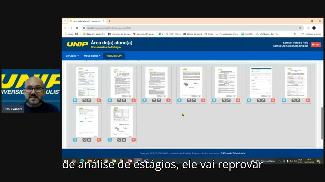 🚨 Evite Reprovação! Veja Como Postar Corretamente Seus Relatórios de Estágio na UNIP EAD