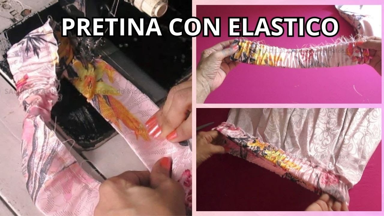 Truco para coser el elástico a una pretina