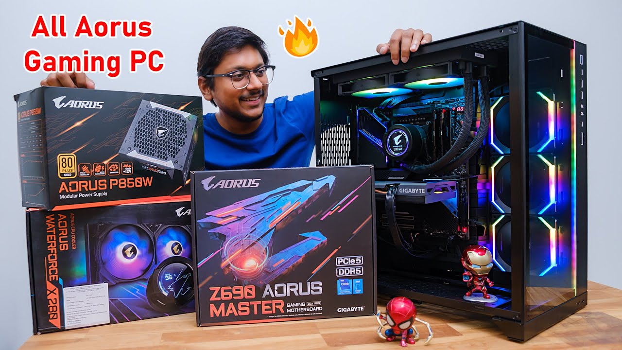 All AORUS 12th Gen Gaming PC Build... RGB Overdose! 🤩🔥 @AORUSIndia
