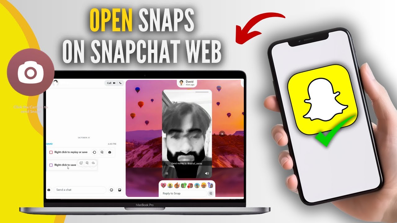 How to open Snaps on Snapchat Web 2025 | View Snaps on PC/Laptop