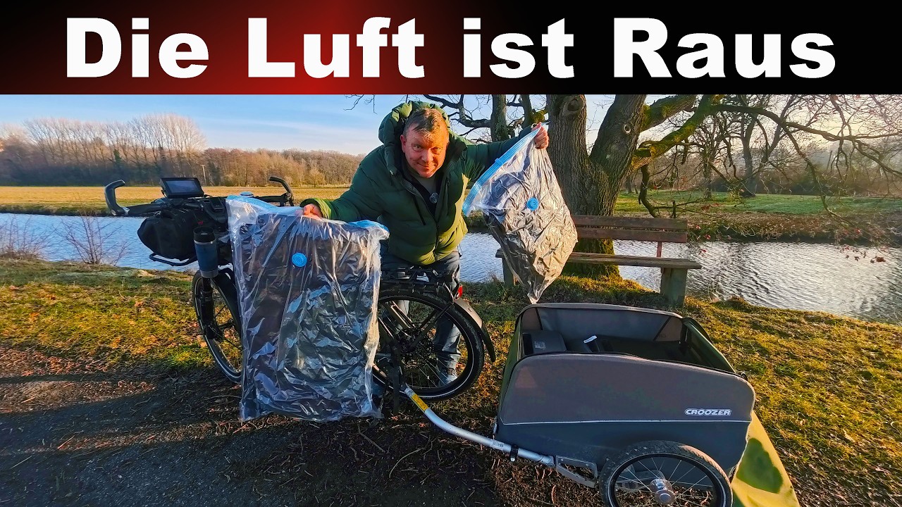 E-Bike Abentuer  Nordkap-Setup eskaliert! 😳 So komprimiere ich mein komplettes Bike-Camp im Anhänger